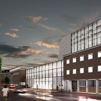 Die Visualisierung zeigt das sanierte Opernhaus.