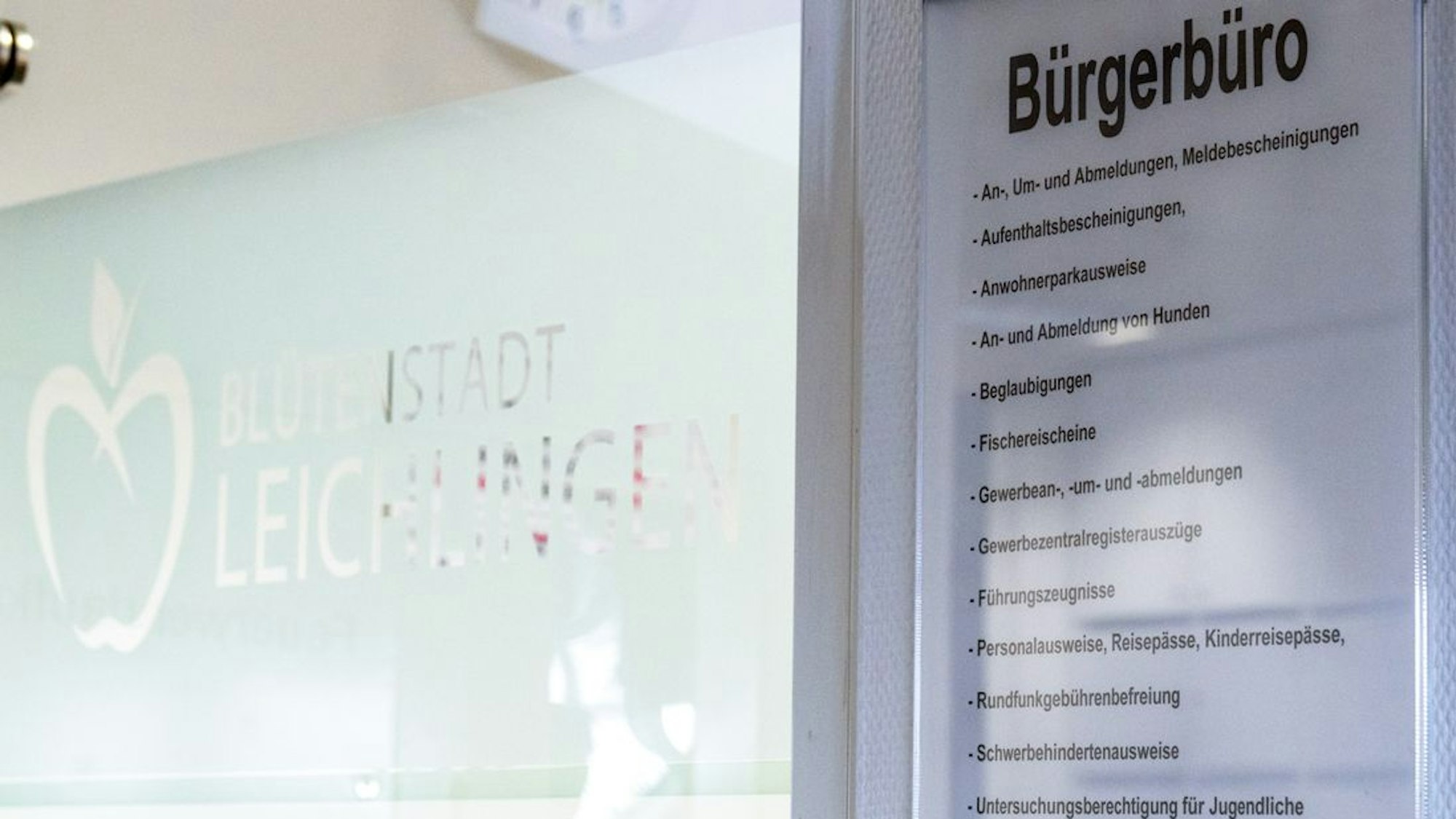 Das Bürgerbüro in Leichlingen.