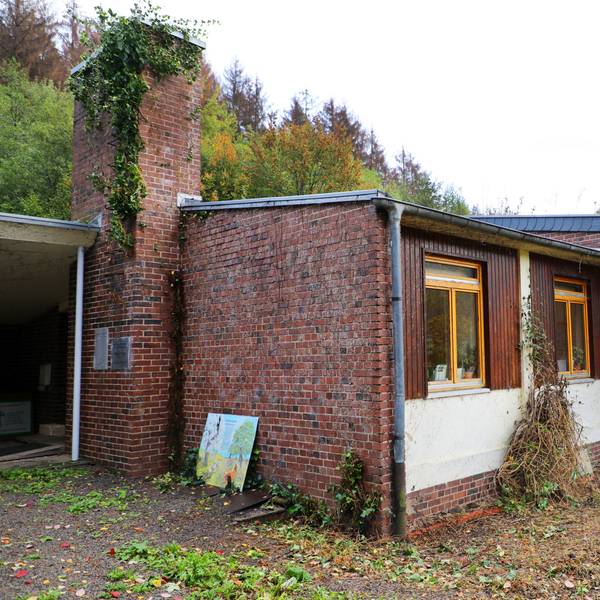 Das Foto zeigt das Vereinsheim des Bergischen Naturschutzvereins in Immekeppel