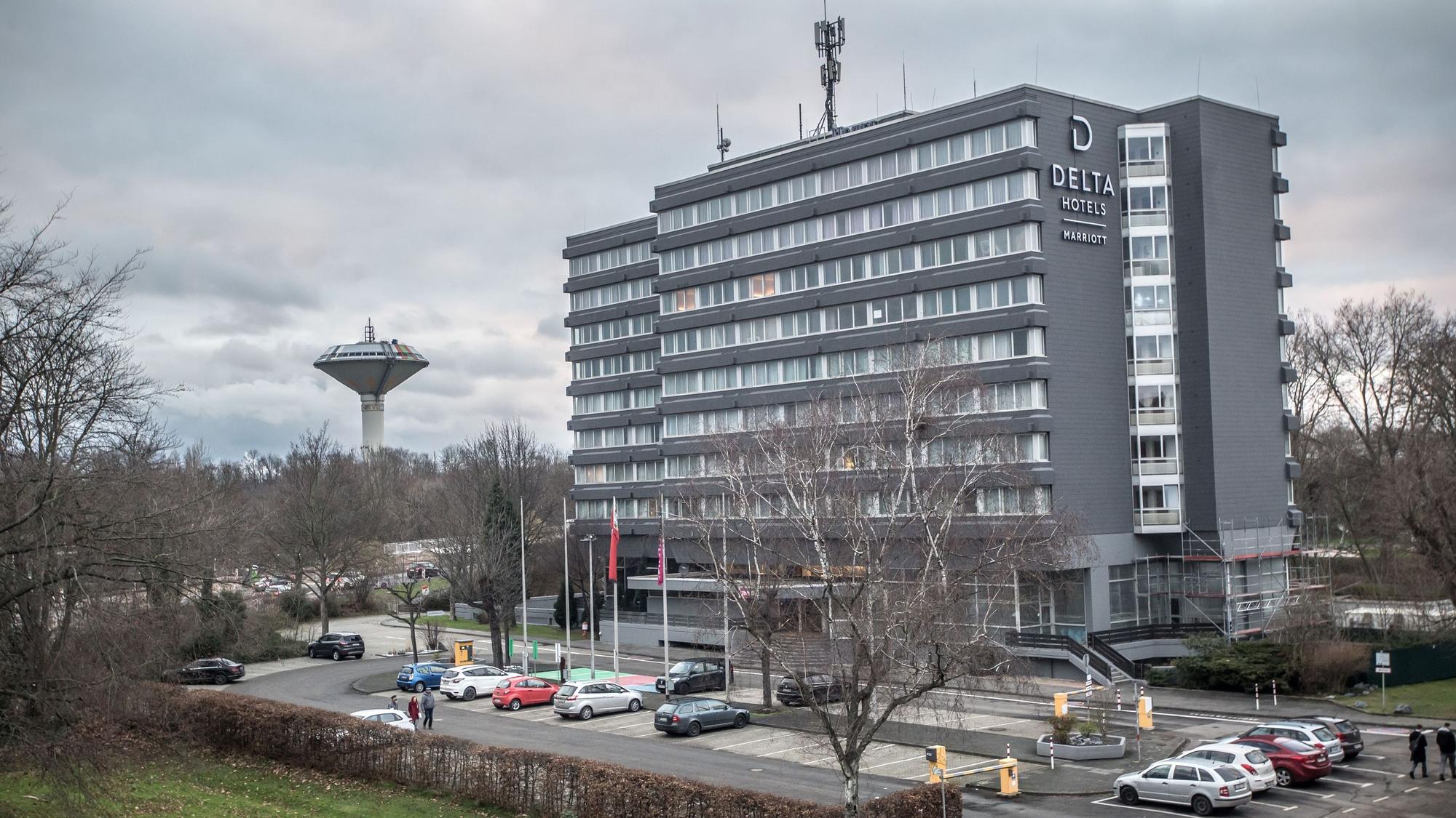 Das Hotel Mariott-Delta am Forum