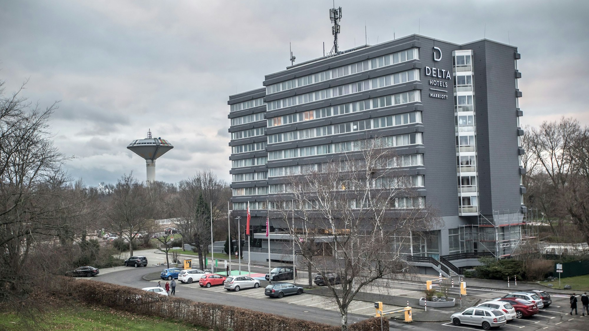 Das Hotel Mariott-Delta am Forum