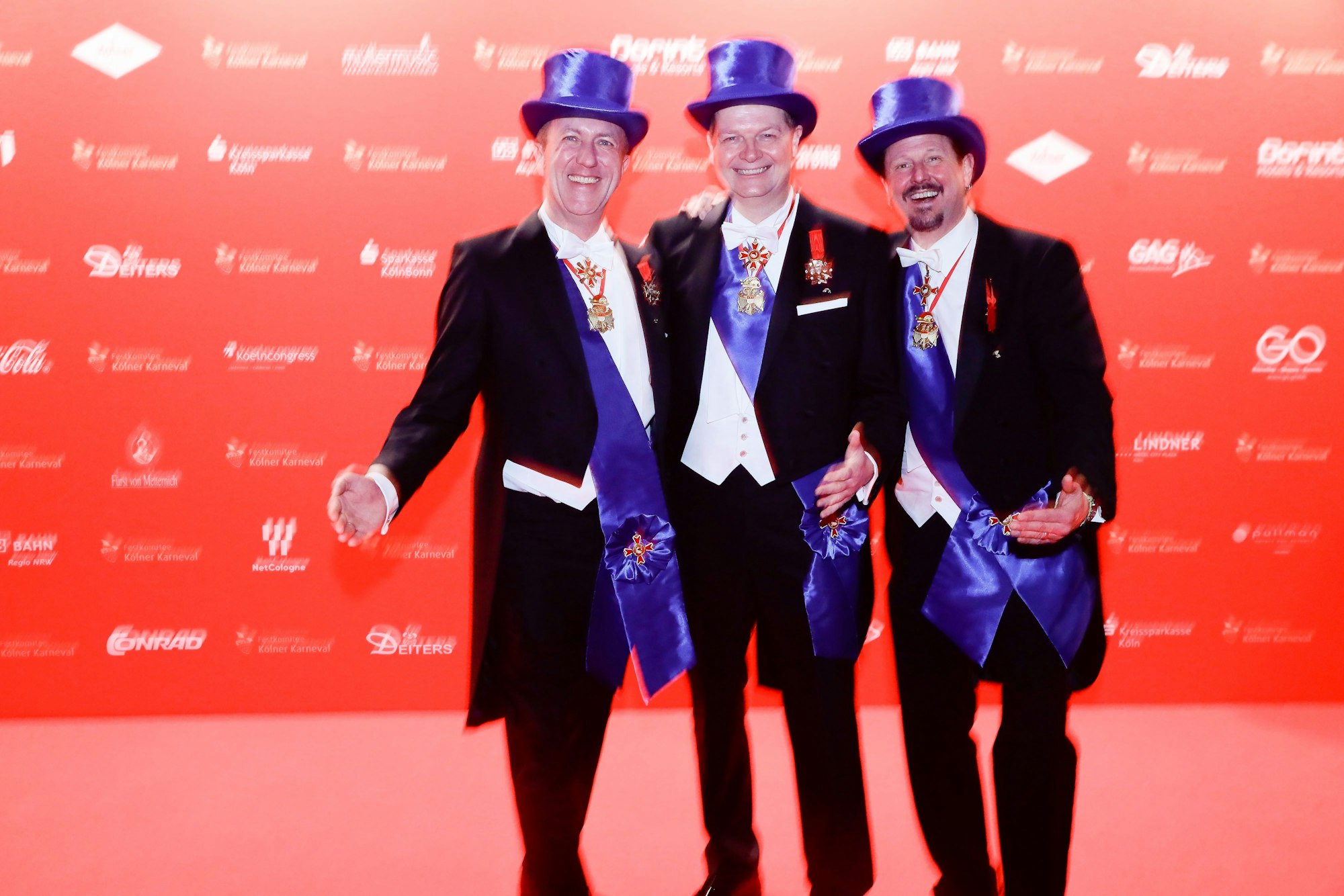 Das alte Dreigestirn aus der Session 2023