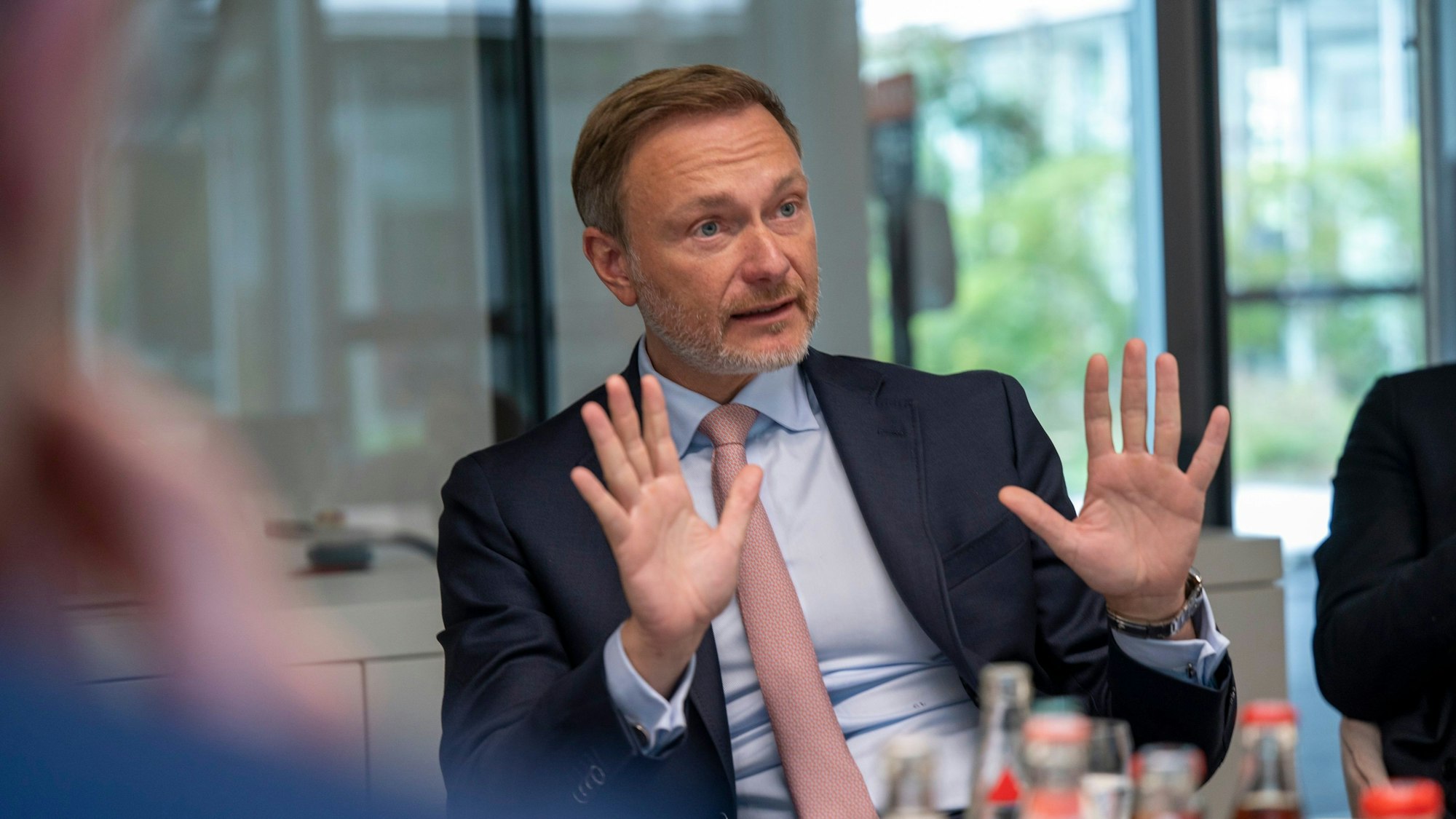 Finanzminister Christian Lindner im Interview.