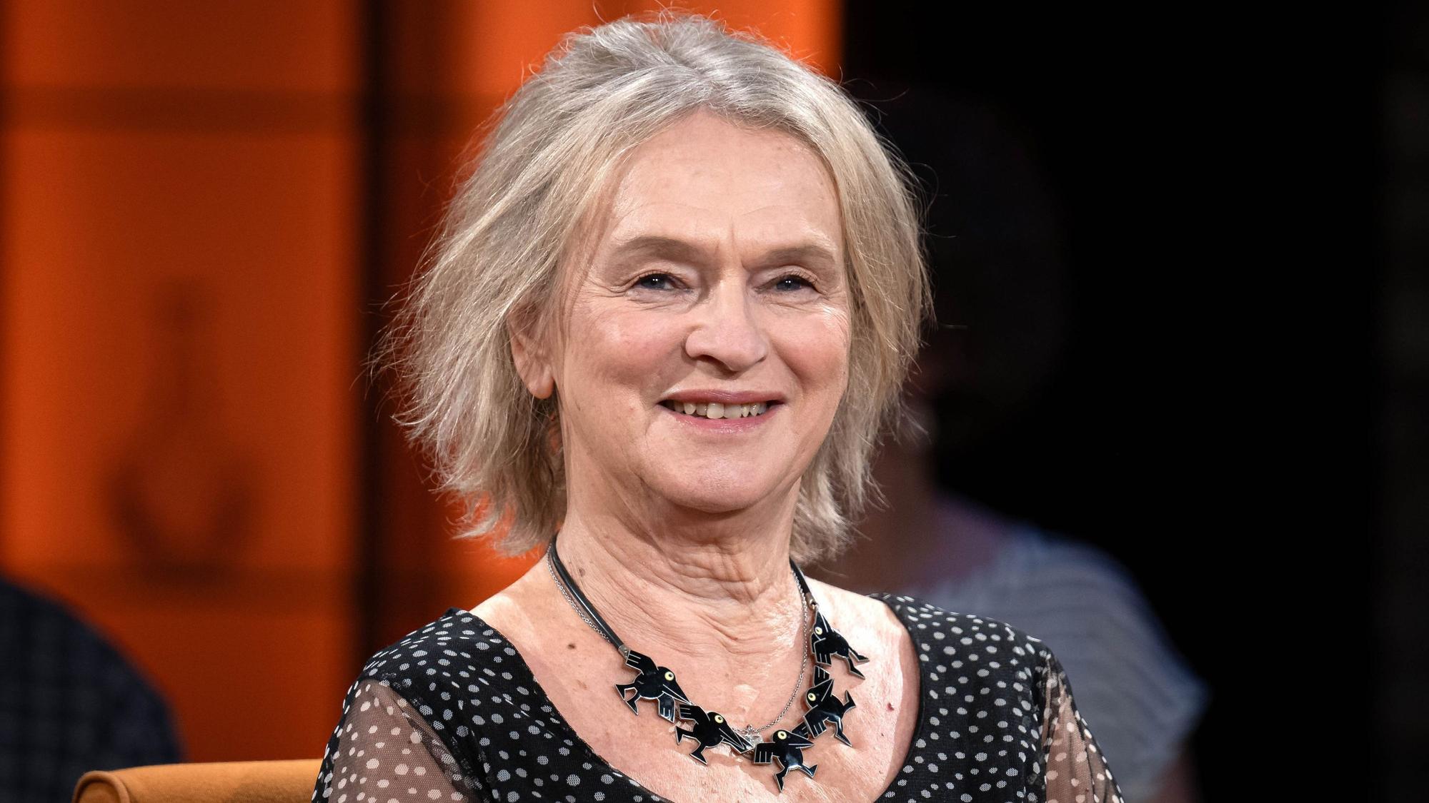 Elke Heidenreich bei der Aufzeichnung der Radio Bremen Talkshow „3nach9“.