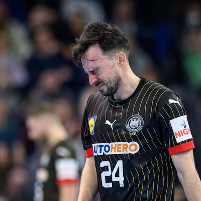 Verletzt im letzten Testspiel vor der EM: Rechtsaußen Patrick Groetzki.