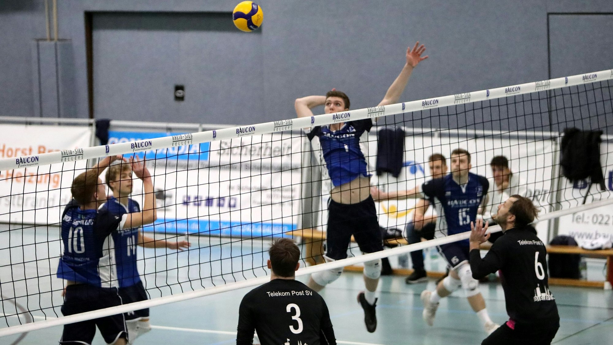 Nick Bäumer von den Rhein-Sieg Volleys Much & Buisdorf