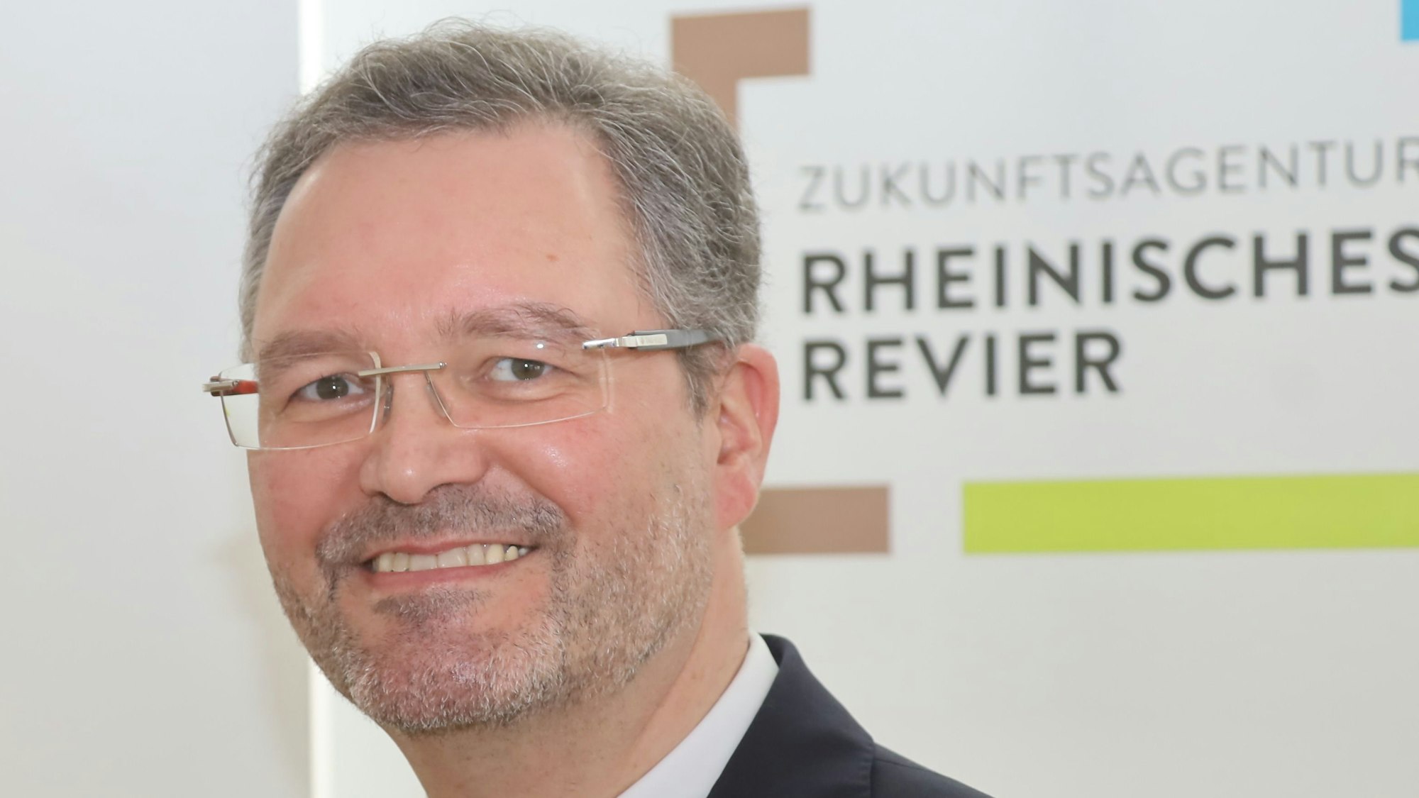 Bodo Middeldorf, Geschäftsführer der Zukunftsagentur Rheinisches Revier, ist im Porträt zu sehen.