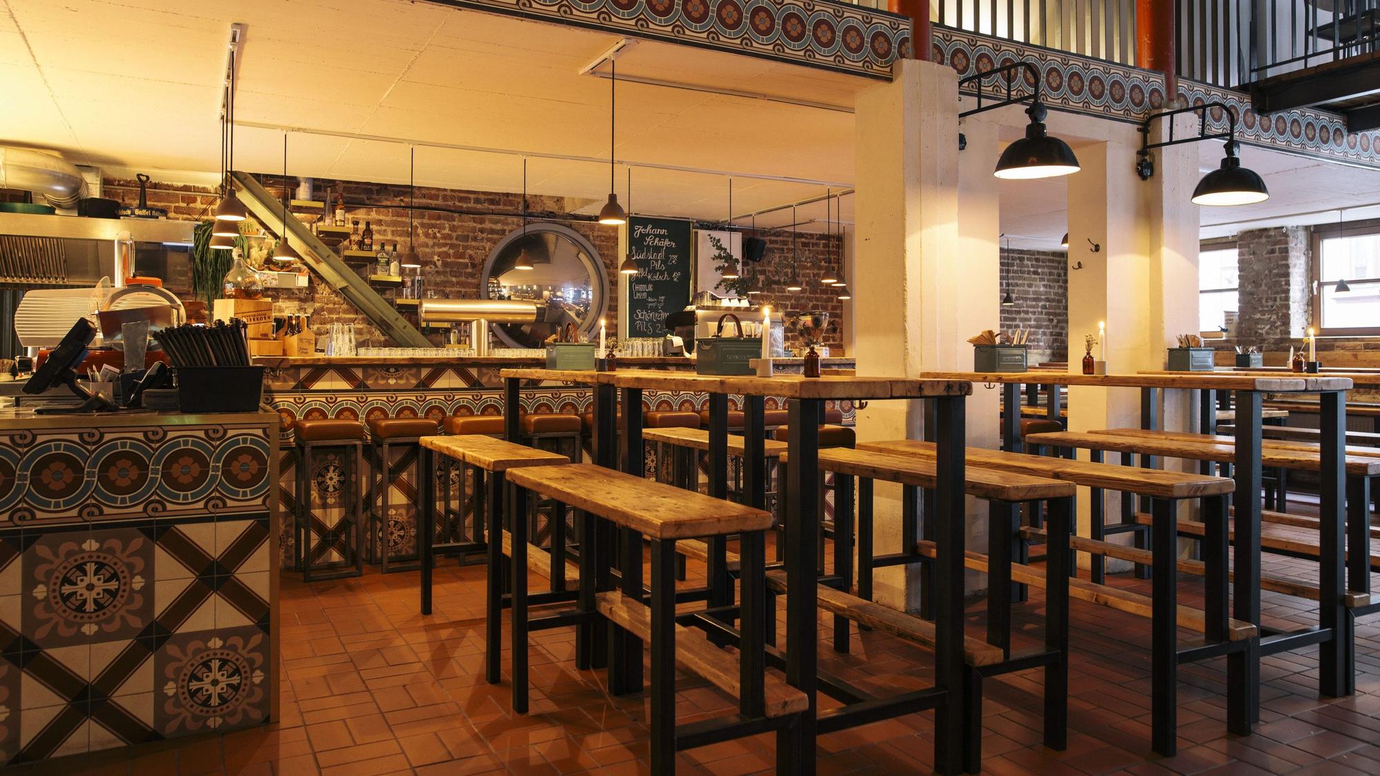 Das Restaurant des Brauhauses „Johann Schäfer“ in der Kölner Südstadt. (Symbolbild)