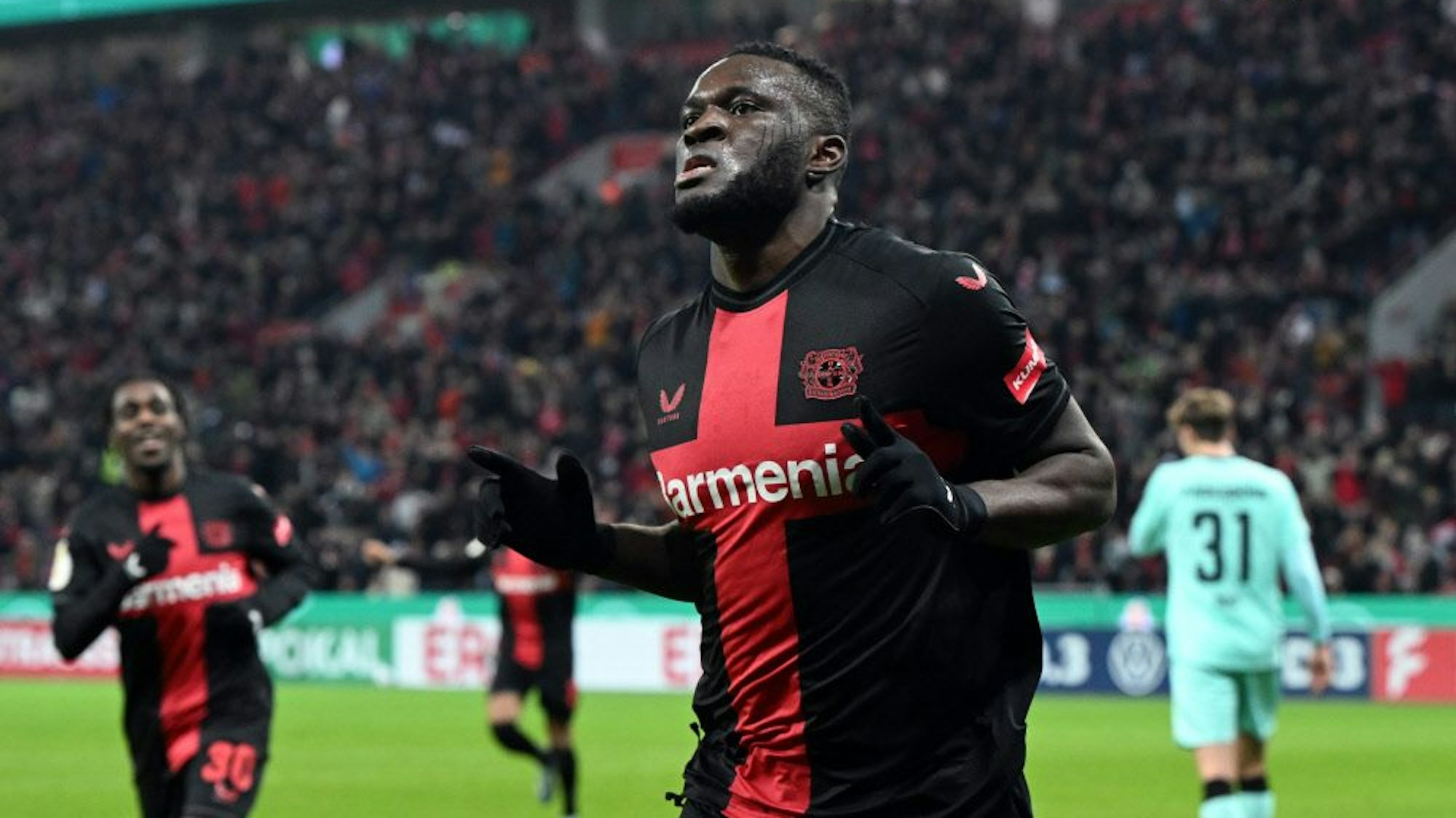 Topstürmer Victor Boniface verletzte sich im Trainingslager von Nigeria