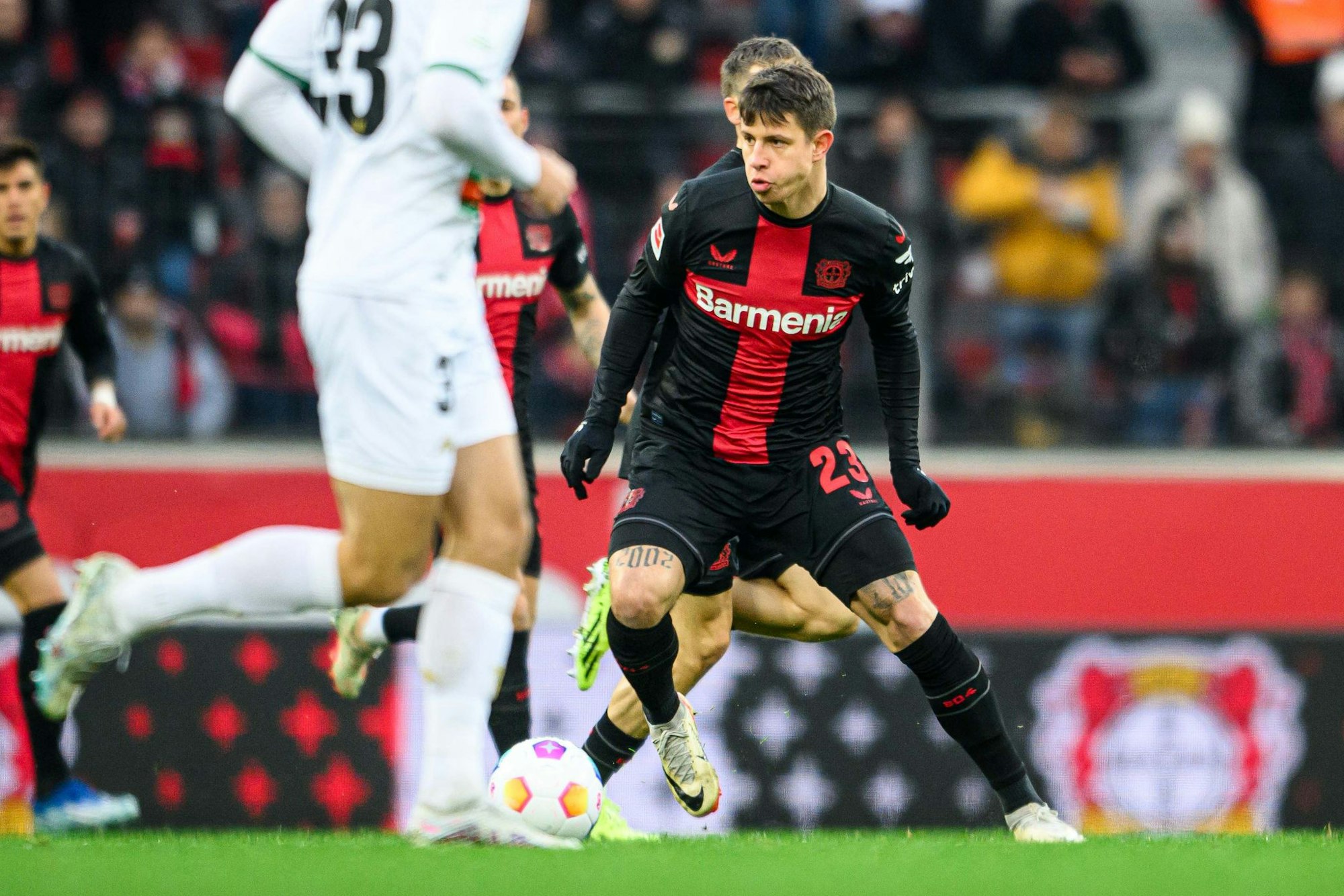 Adam Hlozek beim Testspielsieg gegen den FC Venedig.