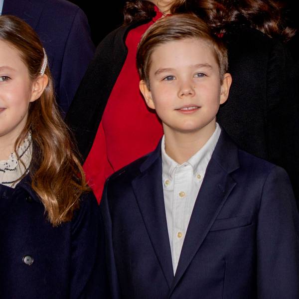 Prinzessin Josephine und Prinz Vincent bei einem öffentlichen Termin.