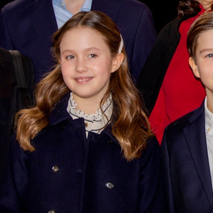 Prinzessin Josephine und Prinz Vincent bei einem öffentlichen Termin.