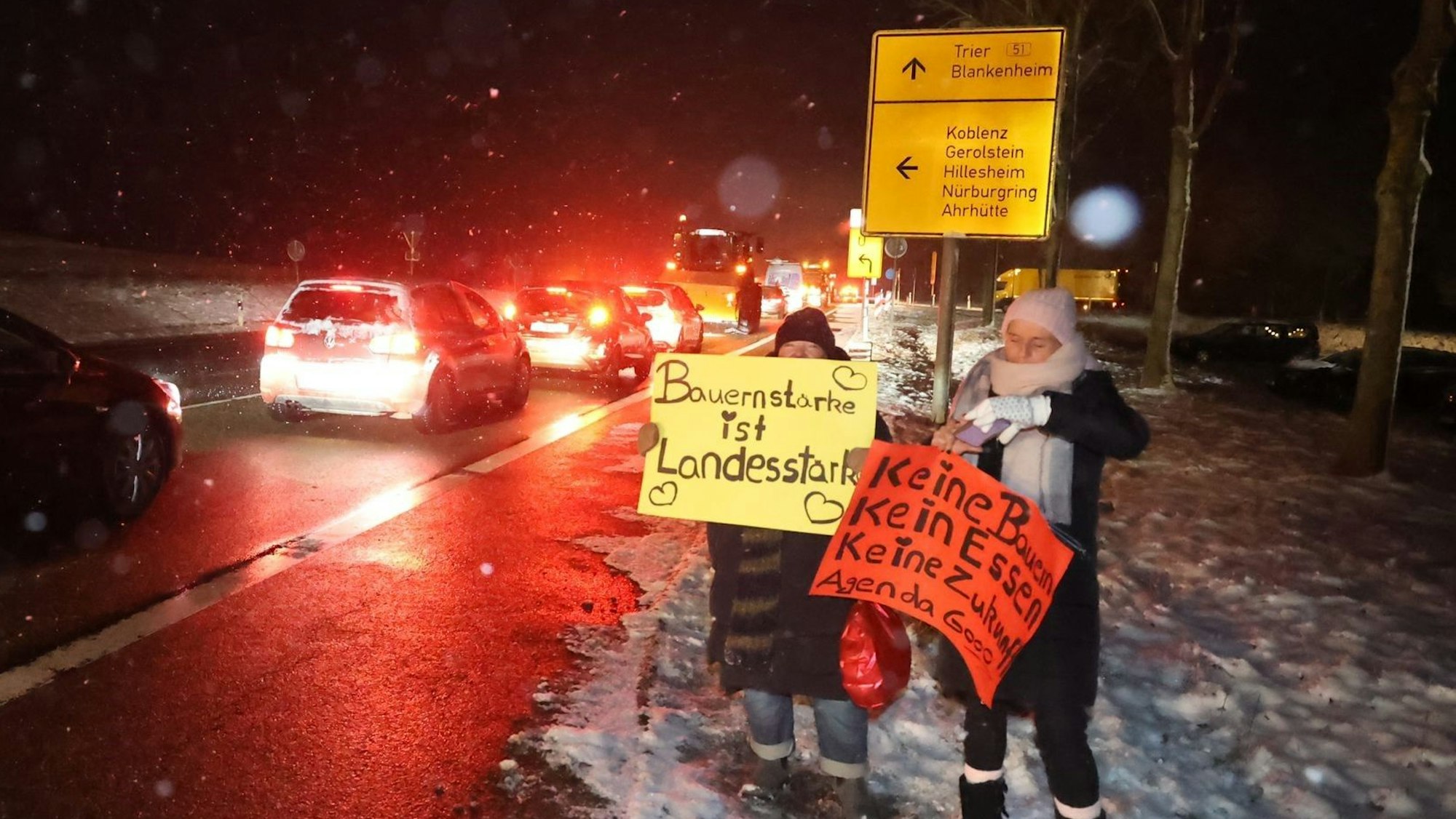 Die Solidarität ist groß.