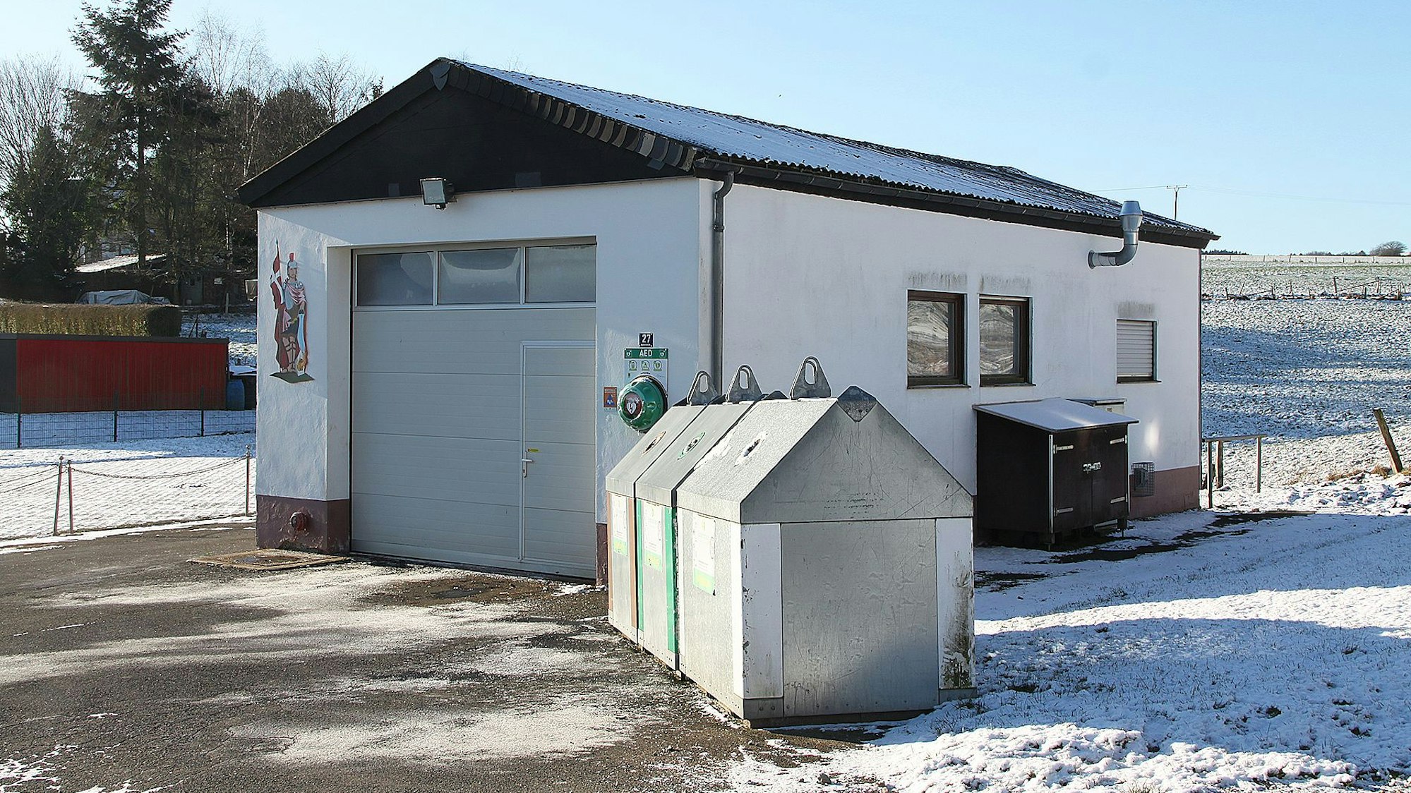 Das Feuerwehrhaus in Waldorf in der Gemeinde Blankenheim stammt aus den 1960er-Jahren und muss ersetzt werden.
