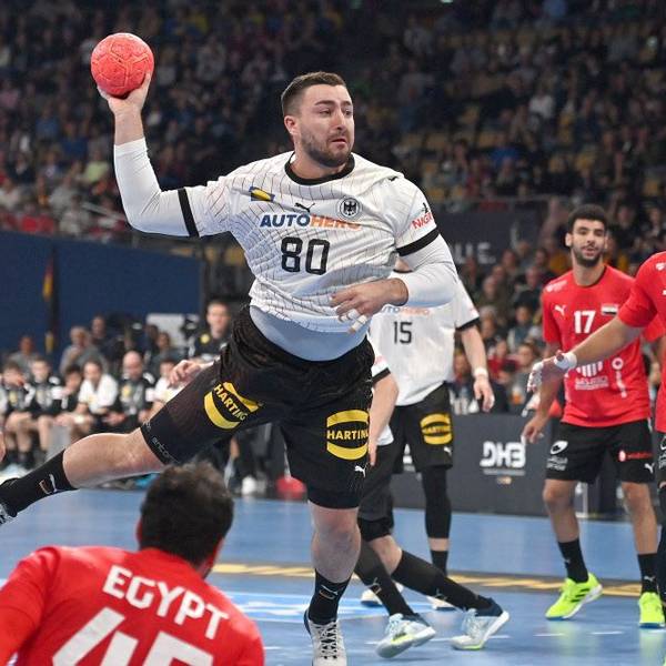 Jannik Kohlbacher im Spiel gegen Ägypten