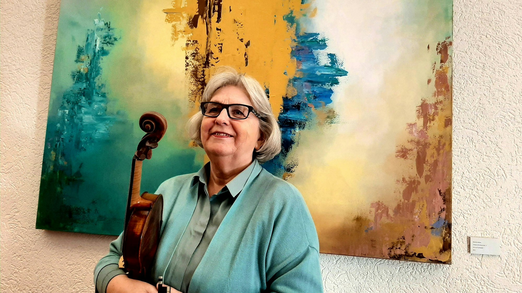 Ewa Messias (66) hört nach 33 Jahren als Musikschullehrerin an der Leverkusener Musikschule auf.