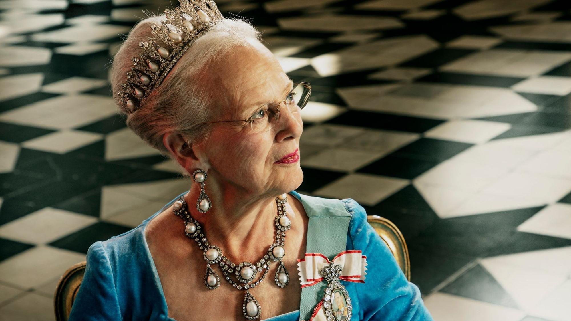 Königin Margrethe II. Porträt
