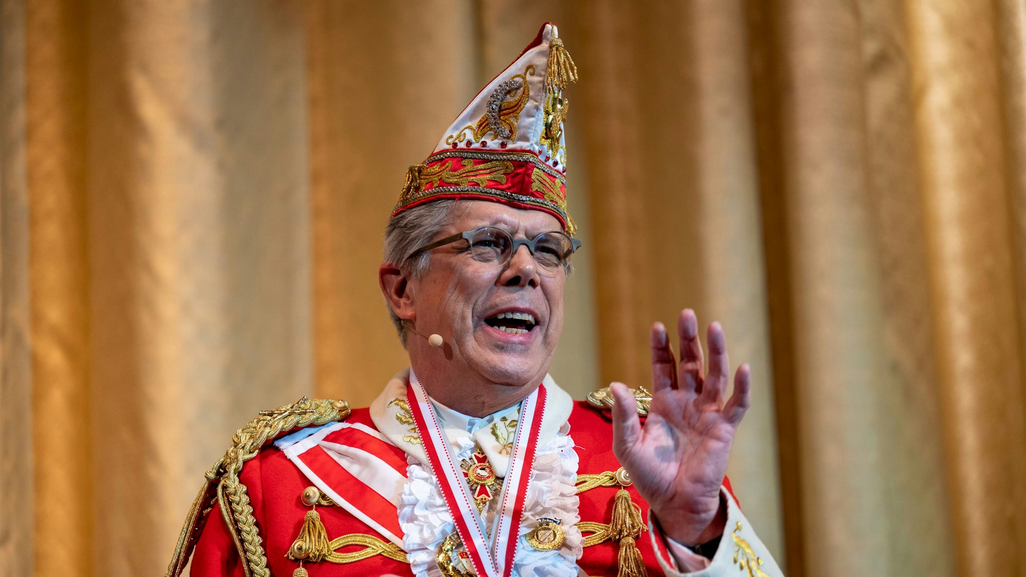 Möglicher OB-Kandidat? Heinz-Günther Hunold, Unternehmer und Präsident der Roten Funken.