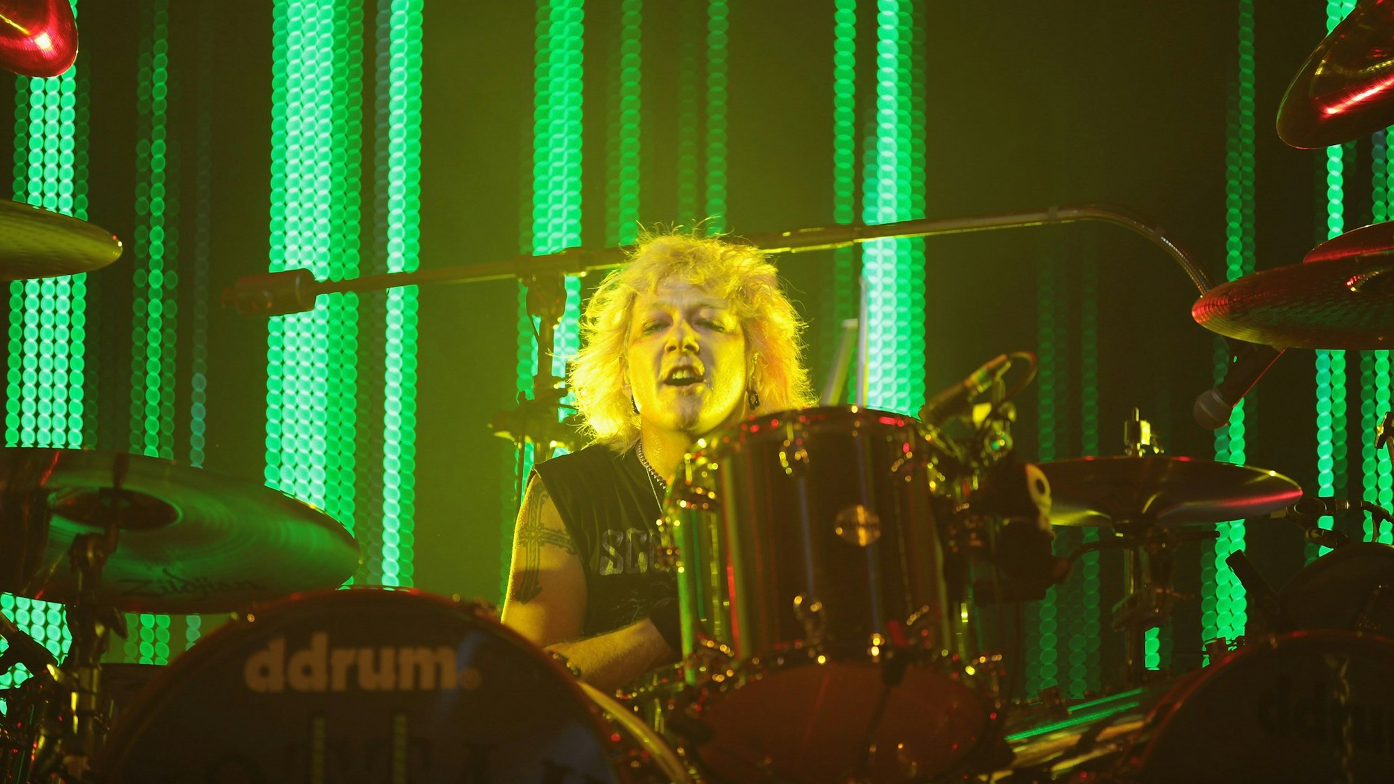 James Kottak bei einem Scorpions Konzert in München 2012.