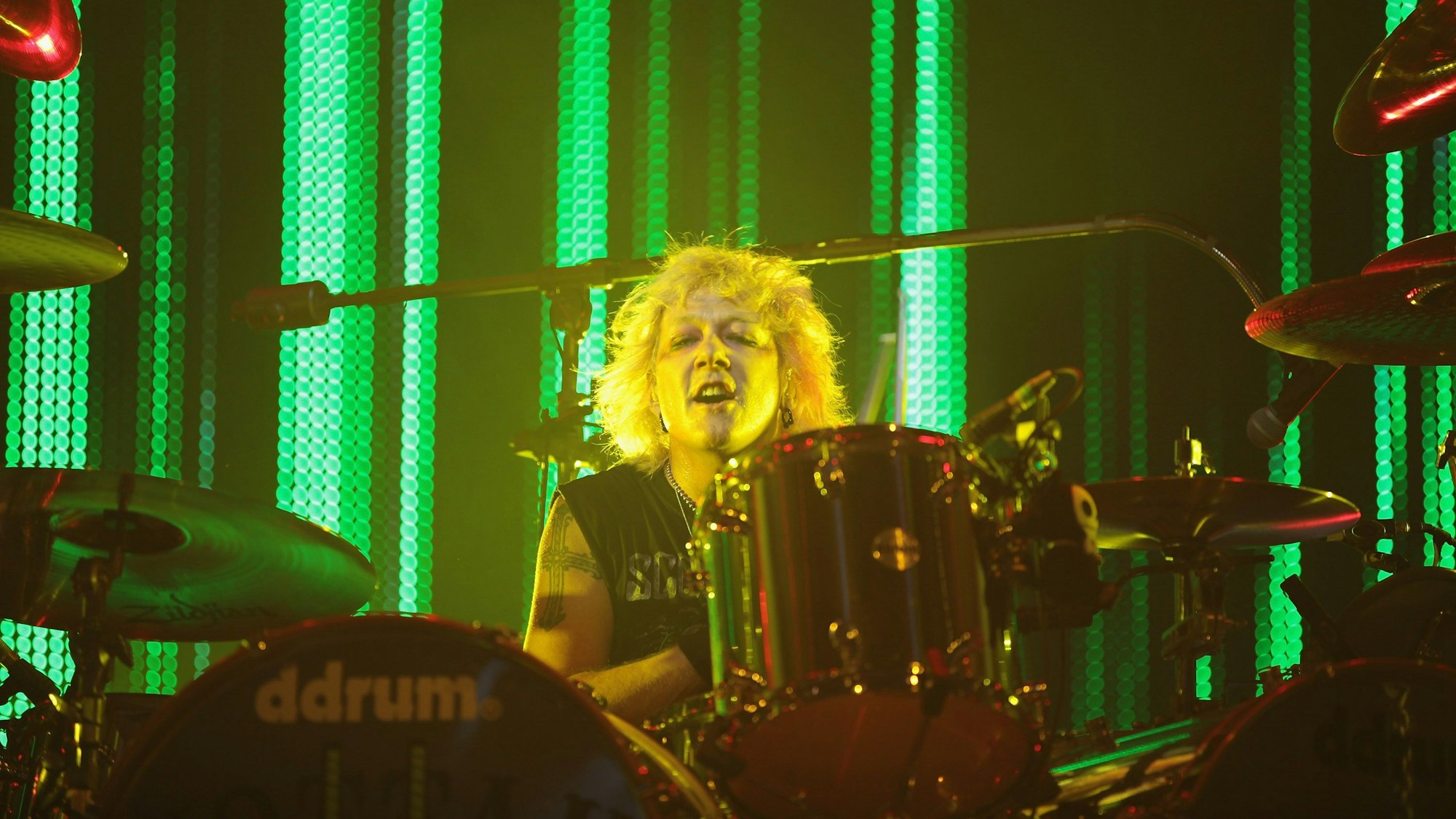 James Kottak bei einem Scorpions Konzert in München 2012.