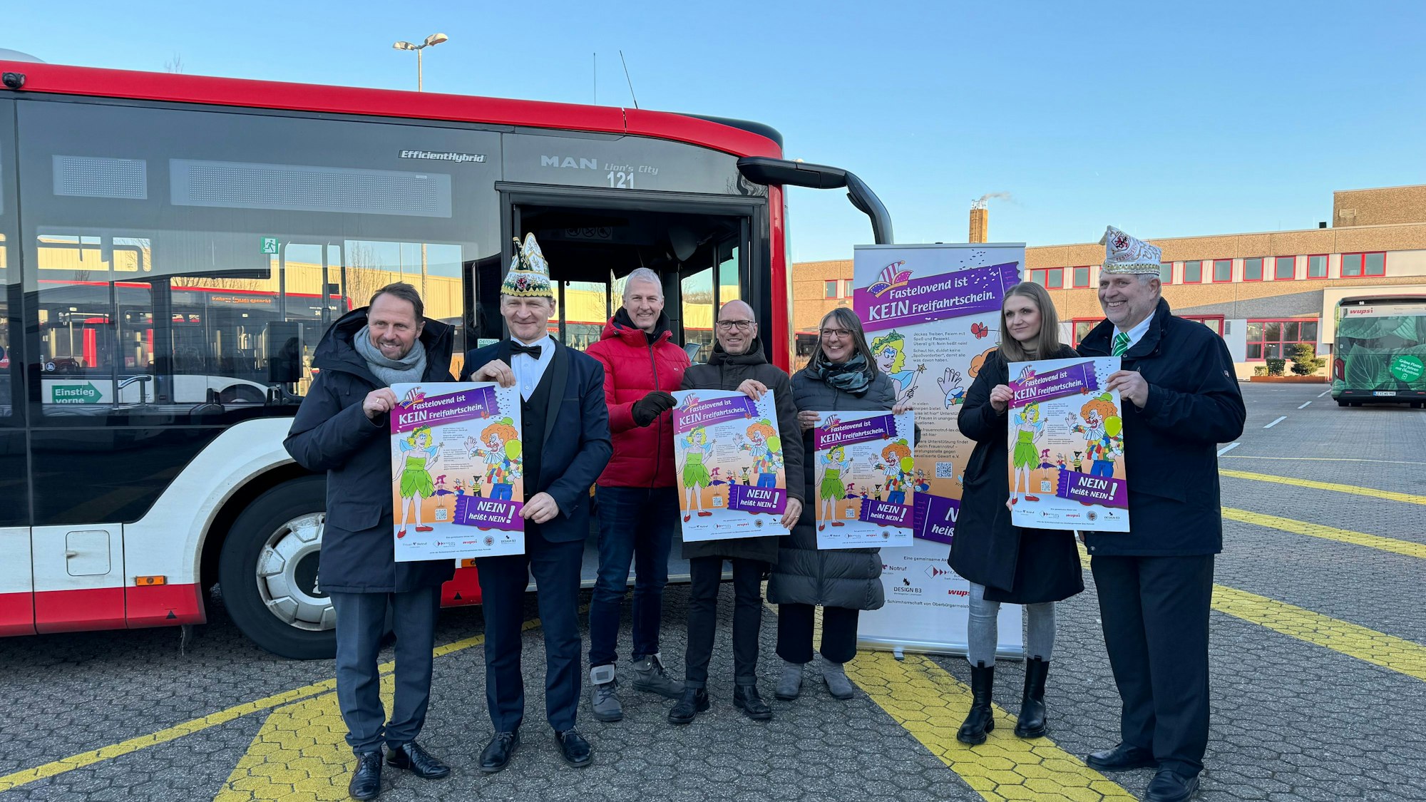 Plakataktion Nein heißt Nein