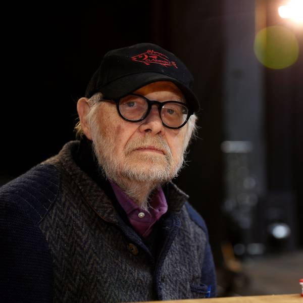 10.12.2020, Köln: Interview mit der Theaterlegende Jürgen Flimm. Er inszeniert Don Carlos im Kölner Schauspiel.
Foto: Csaba Peter Rakoczy