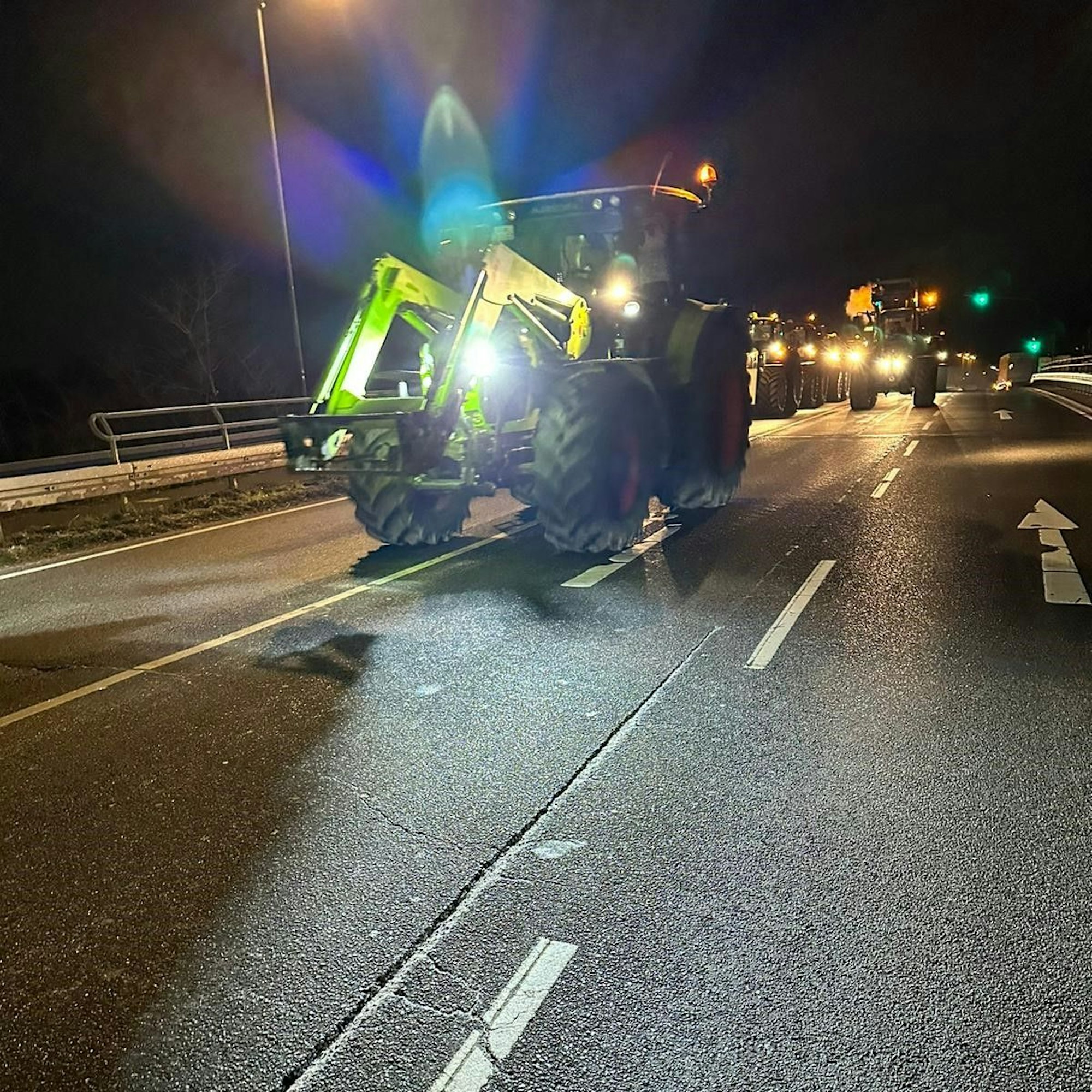 Auch am 11. Januar laufen wieder Proteste der Landwirte im Rhein-Sieg-Kreis.