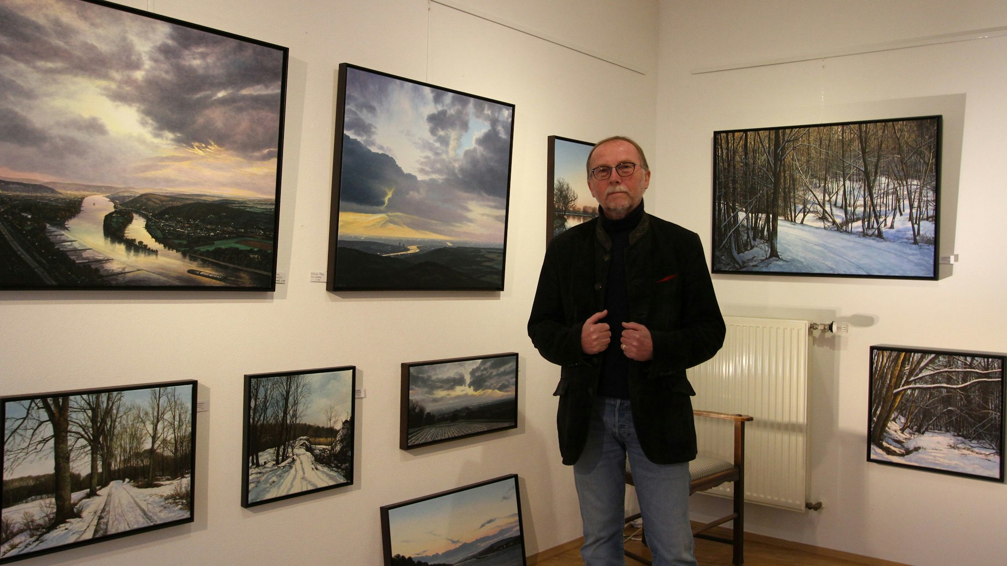 Der Siegburger Landschaftsmaler Jürgen Schmitz