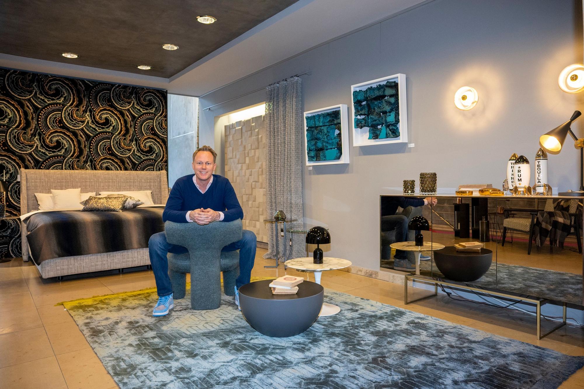 Geschäftsführer Jan Becker im Showroom