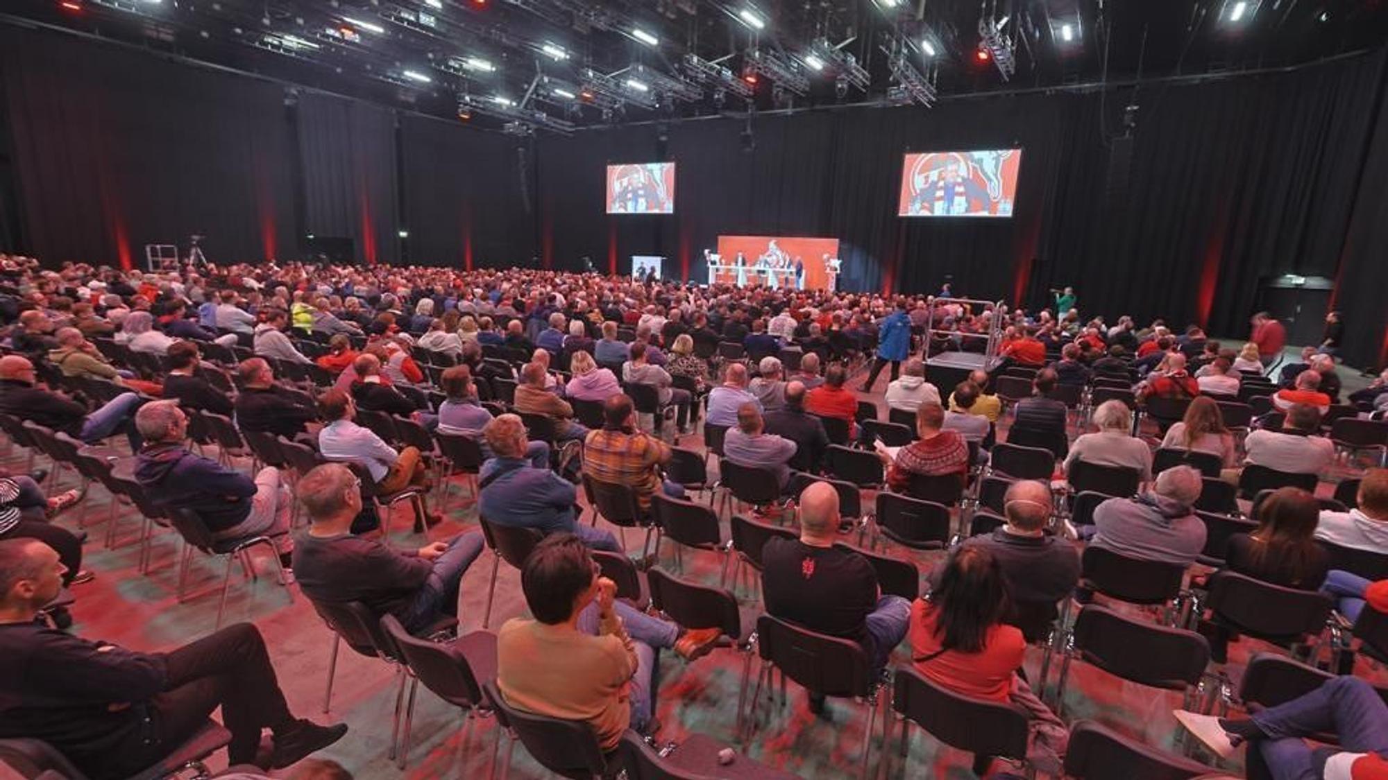 Der Saal in den MMC-Studios war am Mittwoch bemerkenswert gut gefüllt.
