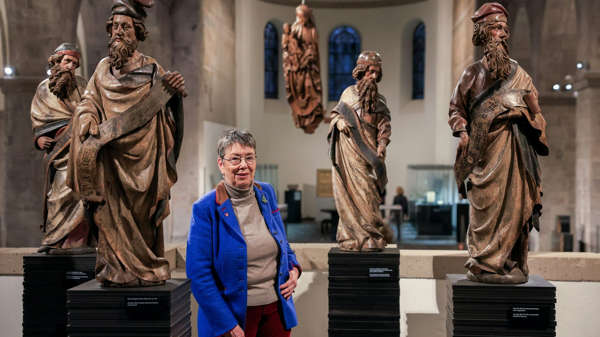 Barbara Schock-Werner im Kölner Museum Schnütgen