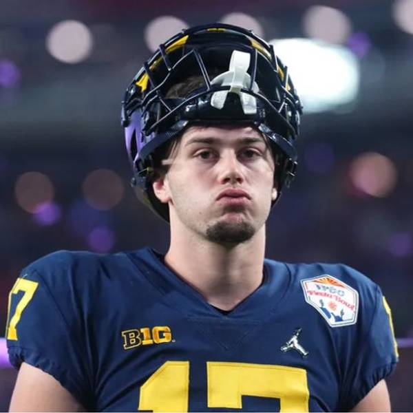 Marlin Klein, Kölner Footballspieler der Michigan Wolverines