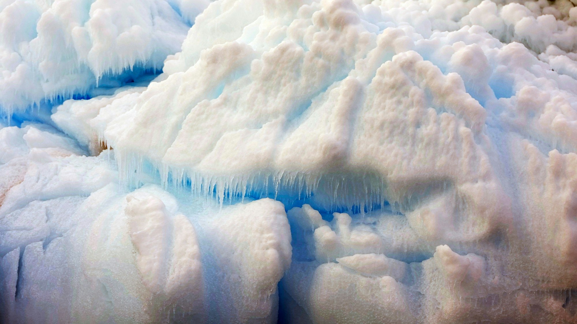 Schmelzendes Eis in der Antarktis.