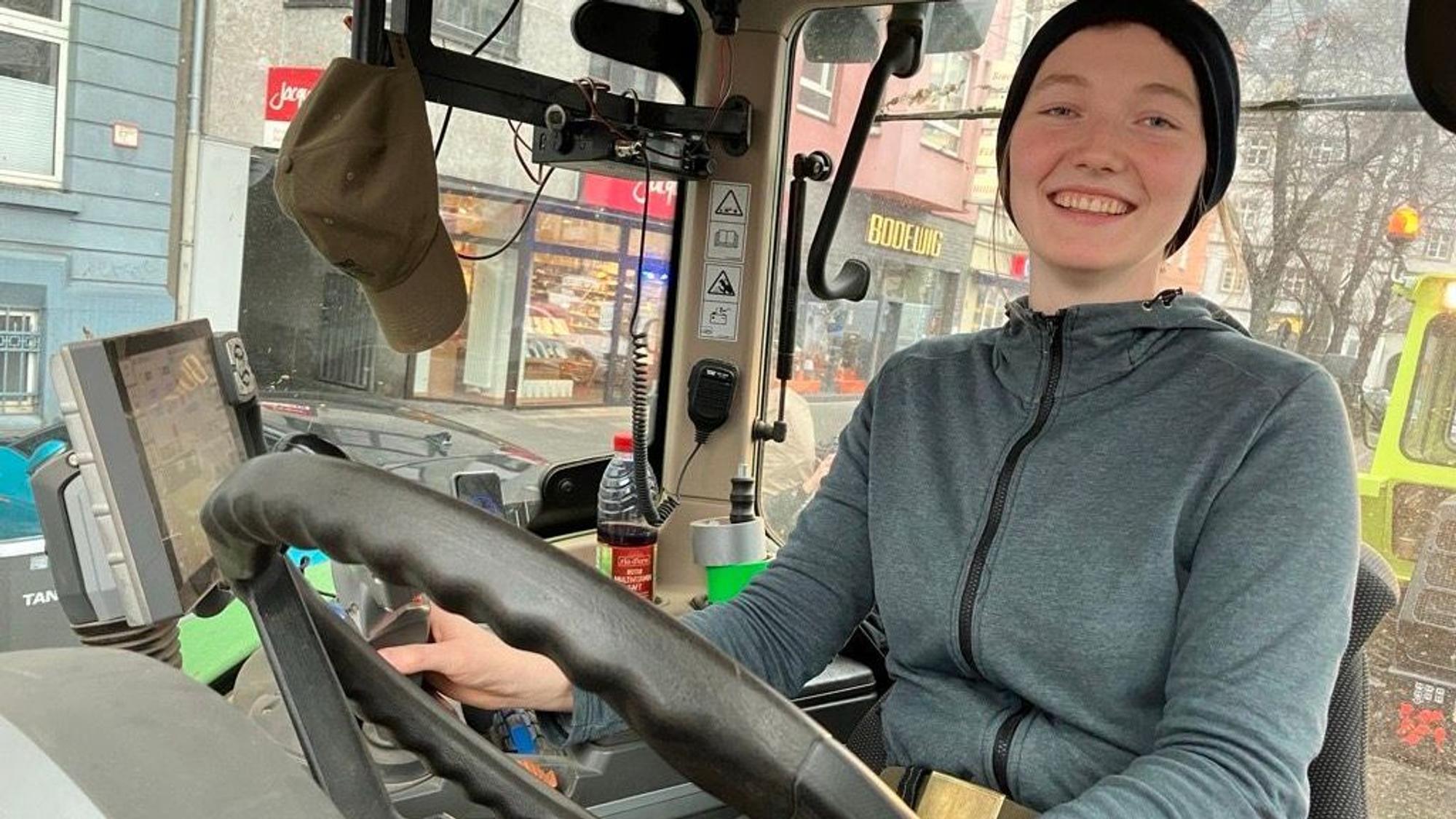 Hannah Borchard ist Landwirtin im Kreis Düren.