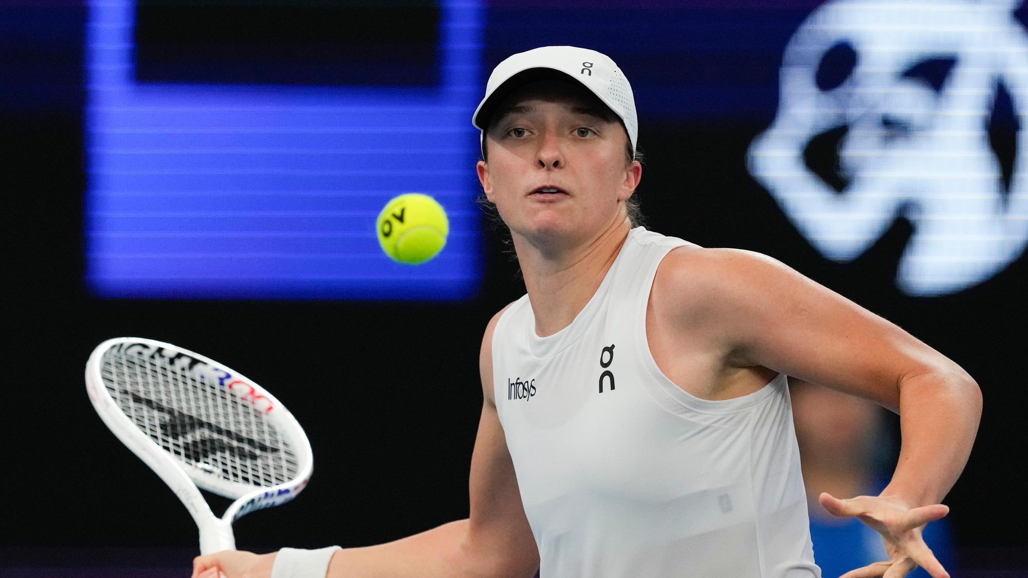 Iga Świątek, die aktuelle Nummer eins im Damentennis.