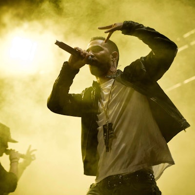 Ein Bild aus dem Sommer 2011, als Bushido auf einem Festival in der Schweiz auftrat.