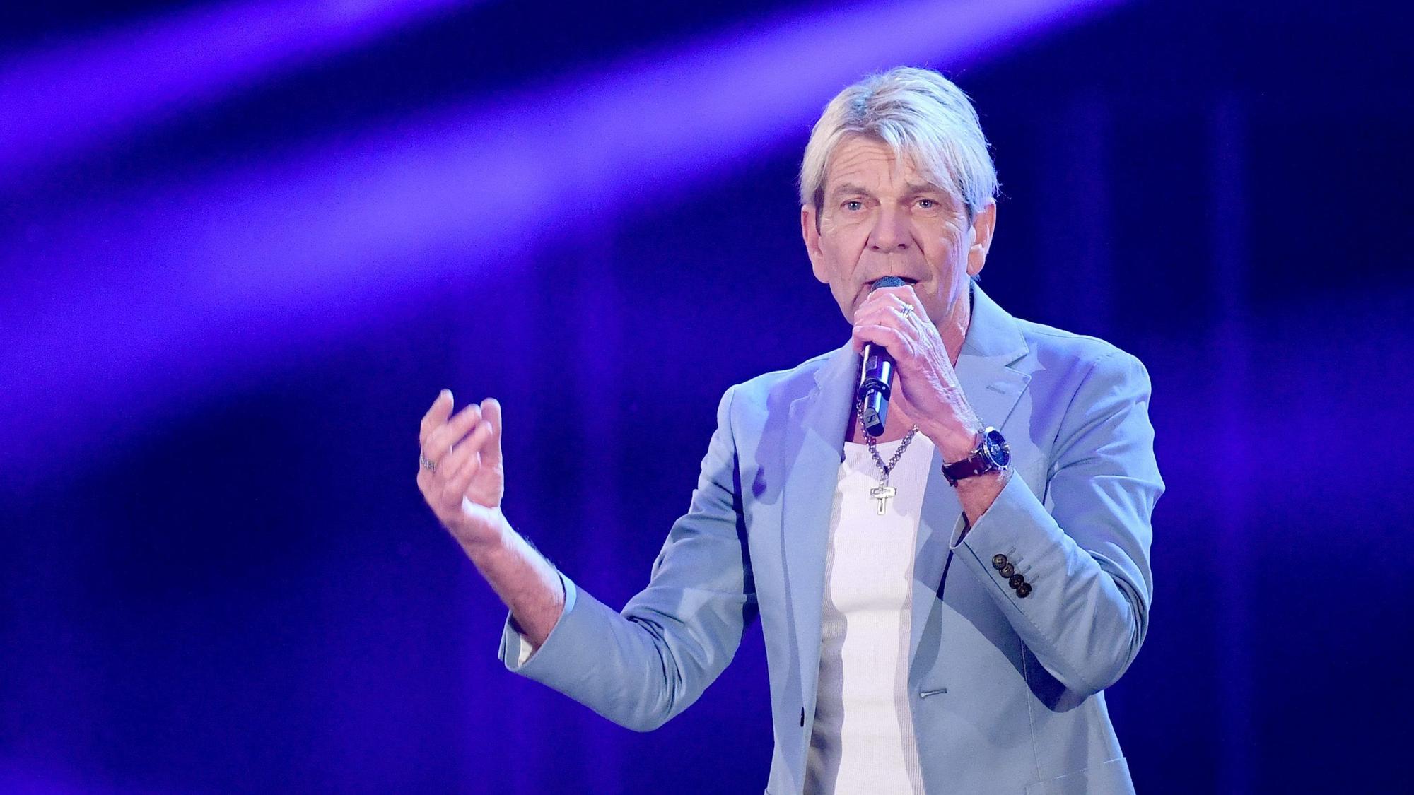 Matthias Reim steht 2020 bei der Show „Schlagerchampions“ auf der Bühne. (Symbolbild)