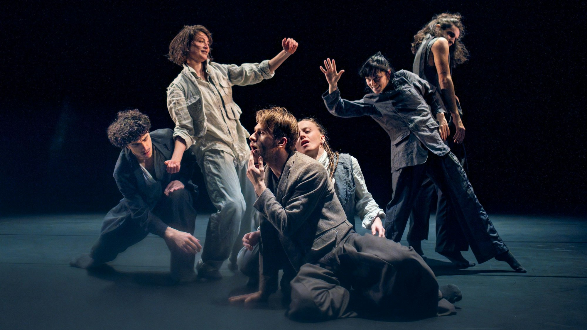 Szene aus dem Stück "Pupo".