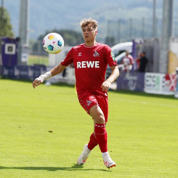 1. FC Köln, Trainingslager in Maria Alm, Oesterreich, Testspiel gegen RCD Mallorca, Meiko Wäschenbach (1. FC Köln), 21.07.2023, Bild: Herbert Bucco