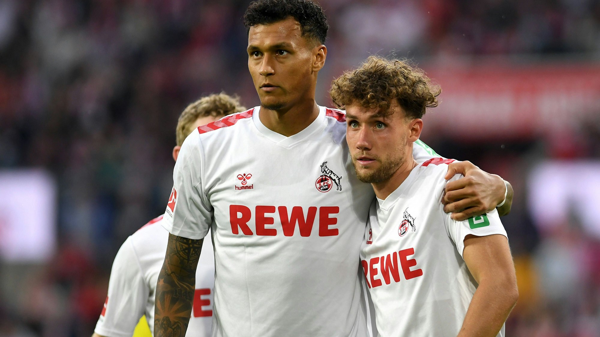 Davie Selke und Luca Waldschmidt werden dem 1. FC Köln mit Verletzungen vorerst fehlen.