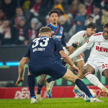 Justin Diehl bat seine Gegenspieler am Samstag zum Tanz.