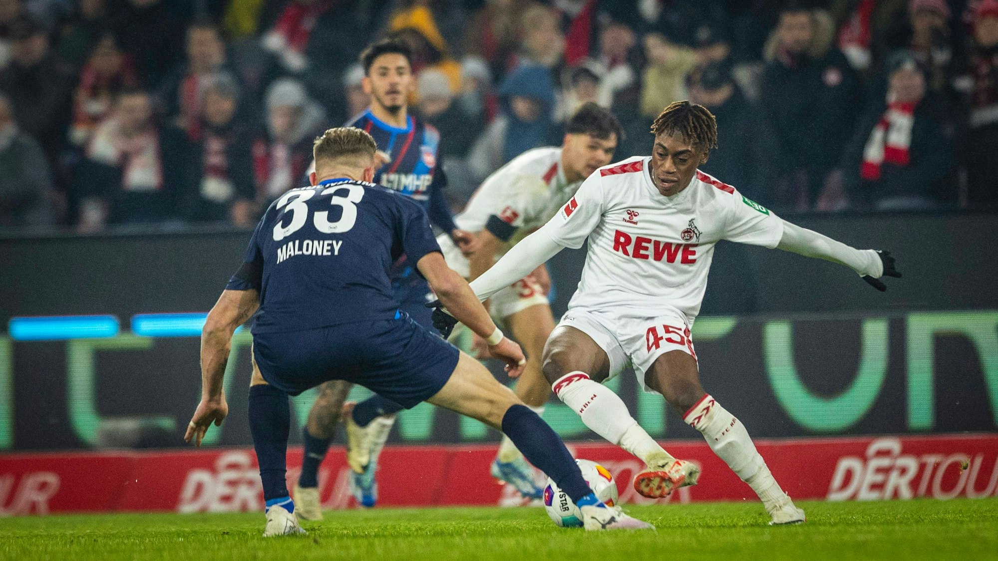 Justin Diehl bat seine Gegenspieler am Samstag zum Tanz.