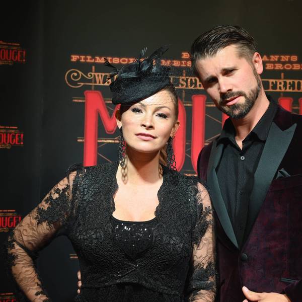 Jana und Thore Schölermann bei der Jubiläumsshow von „Moulin Rouge“ im Kölner Musical Dome.