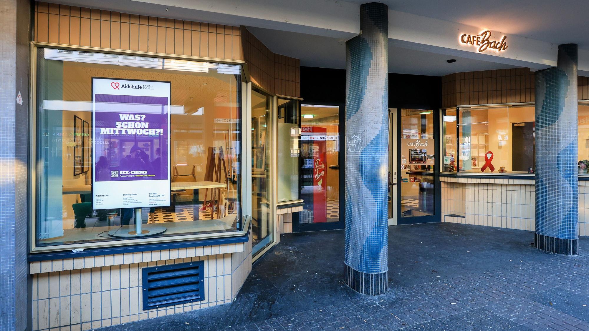 Das Café Bach von außen.