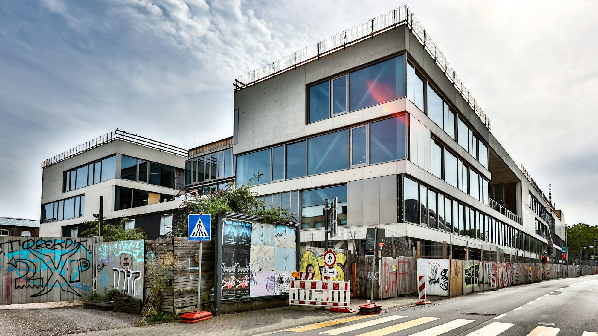 Der Neubau der Heliosschule in Ehrenfeld.