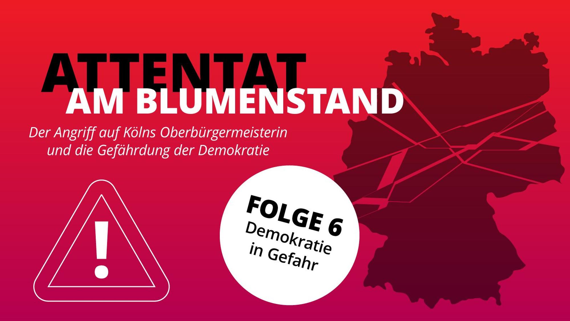 Attentat am Blumenstand