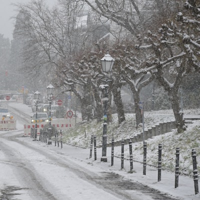 Wintereinbruch Bensberg-Gladbach-Herrenstrunden