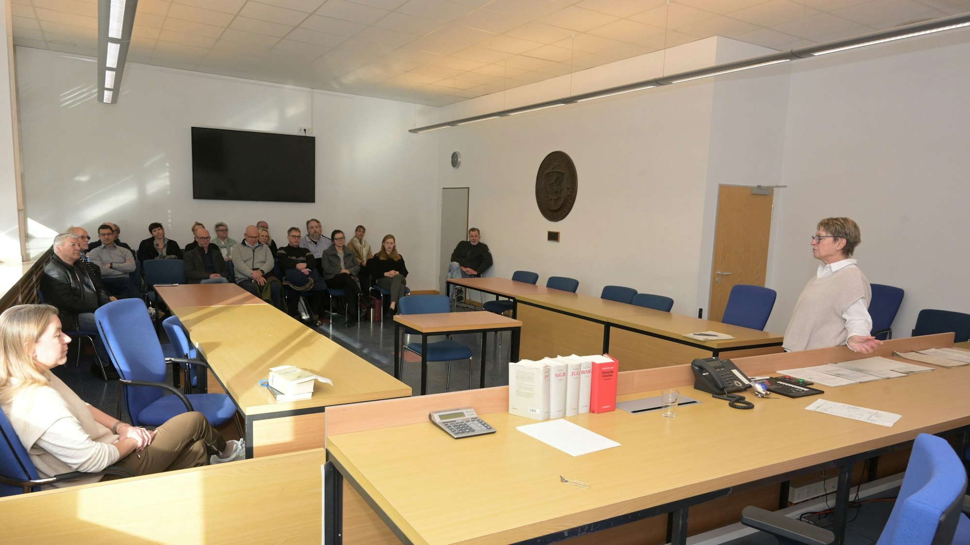 Die neuen Schöffen werde in Saal 106 des Amtsgerichtes Bensberg informiert.