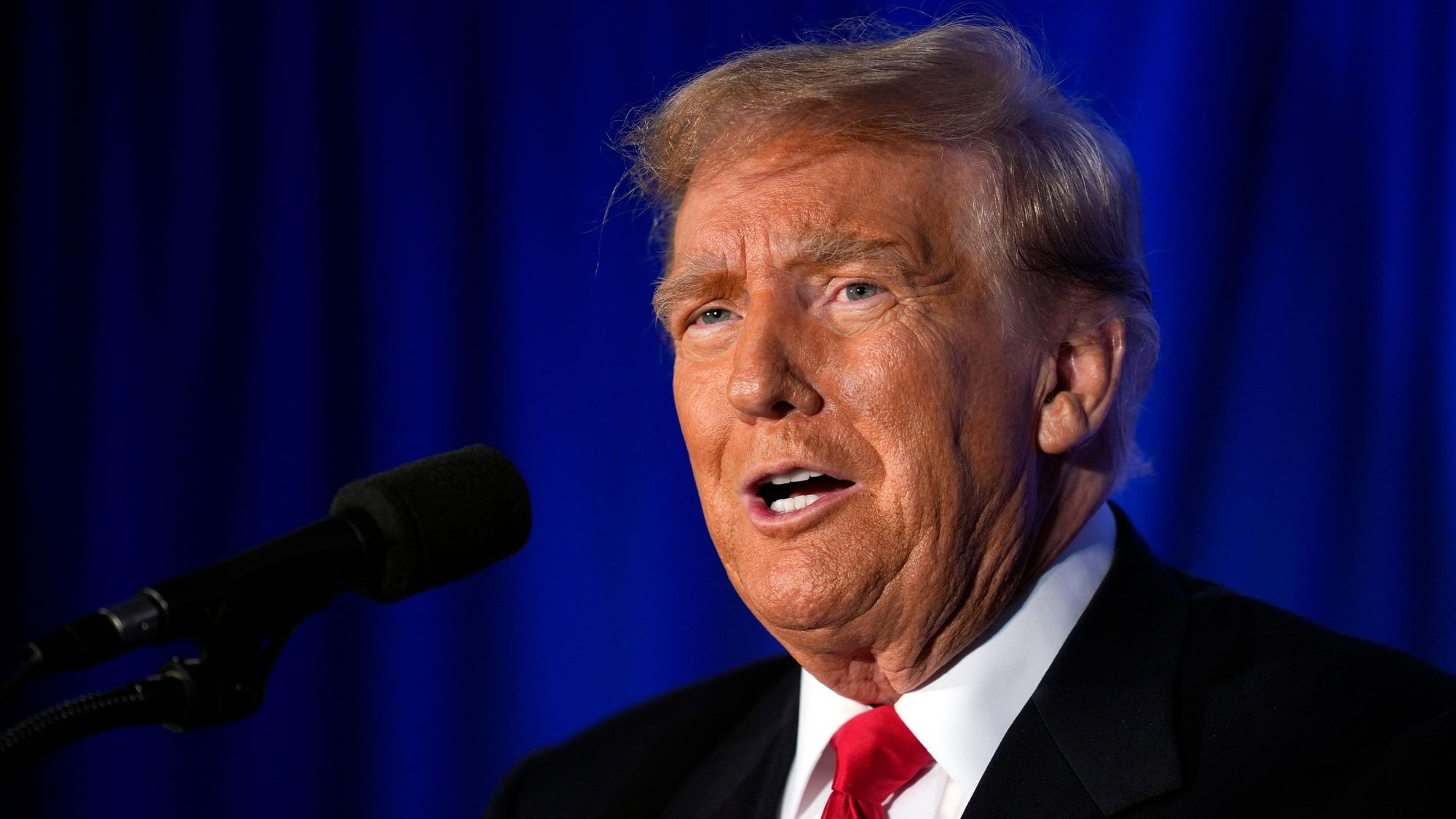 Donald Trump, ehemaliger Präsident der USA und republikanischer Präsidentschaftskandidat.