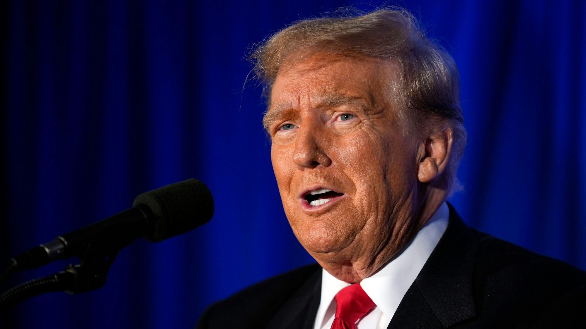 Donald Trump, ehemaliger Präsident der USA und republikanischer Präsidentschaftskandidat.